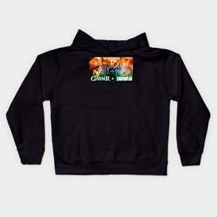 GADAR VS JAWAN Kids Hoodie